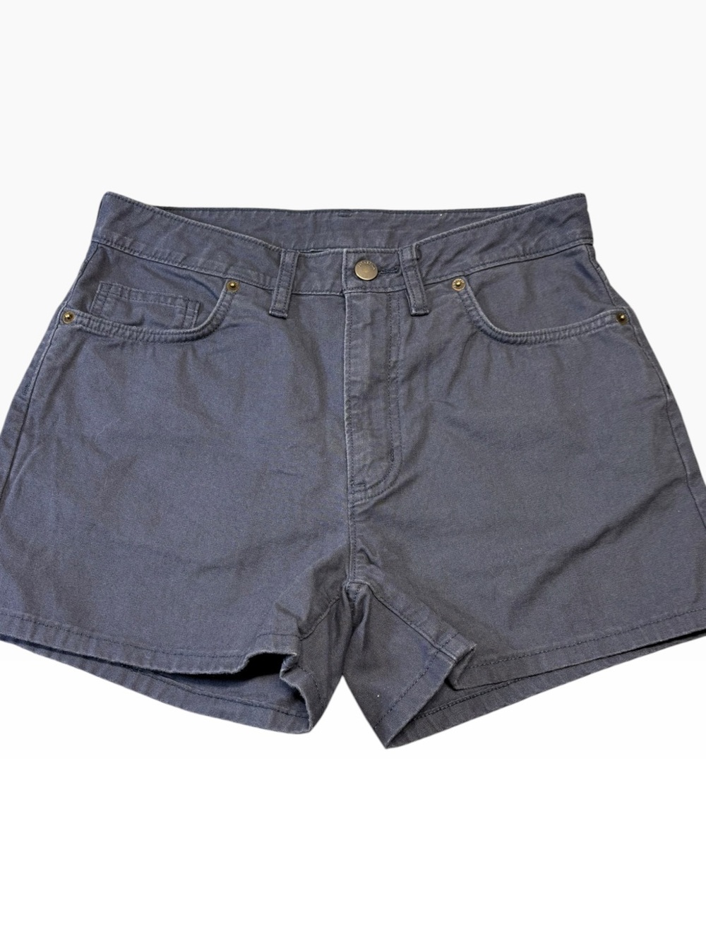 Patagonia Women's Classic Canvas Shorts Size 6 Smolder Blue Navy GUC
